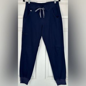 Figs women's Zamora - Petite Jogger Scrub Pants - S - Petite / Navy